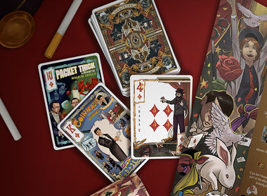 The Magicians Playing Cards