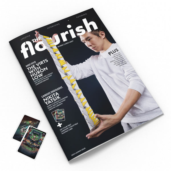 The Flourish Cardistry Magazine | Physical A4 Launch Edition – Biz and ...