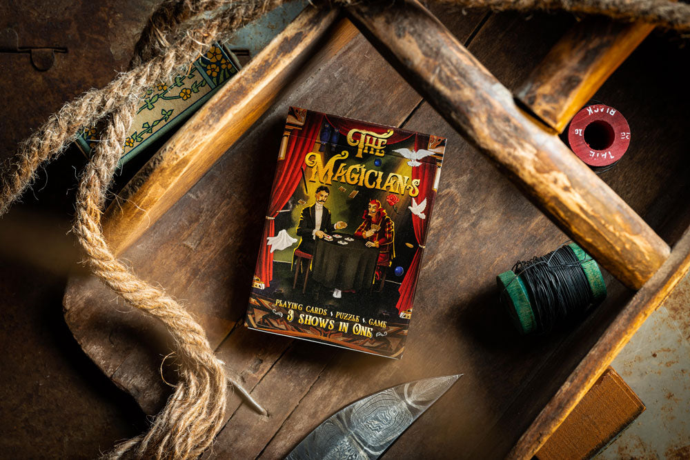 The Magicians Playing Cards, Puzzle, Card Game