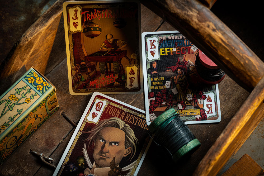 The Magicians Playing Cards, Puzzle, Card Game