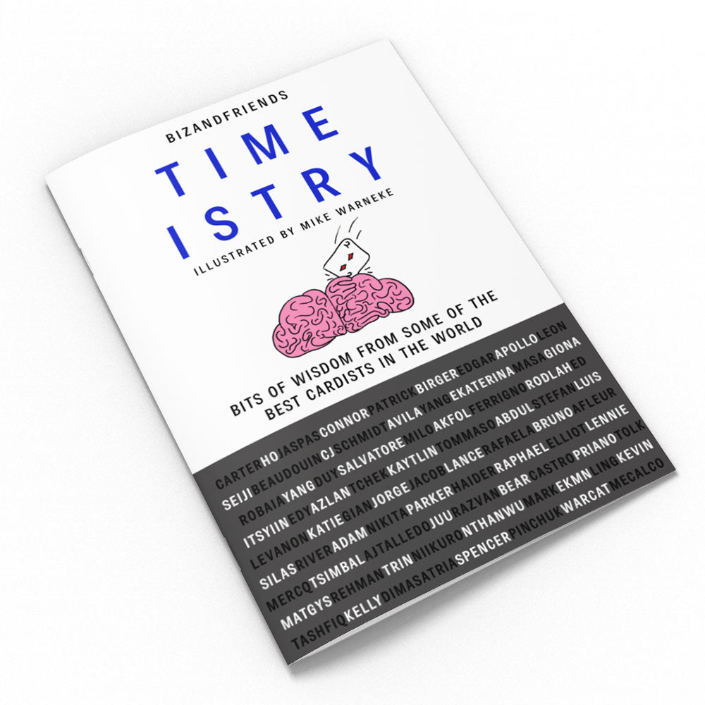 Time is Try: A Cardistry Book by 82 Cardists